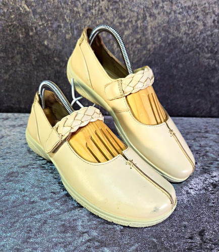 Hotter women cream leather - cream,